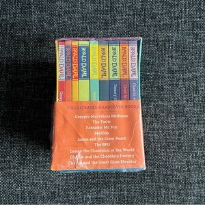 The Roald Dahl Library- 9 illustrated hardcover books